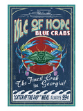 Isle of Hope  Georgia - Blue Crabs