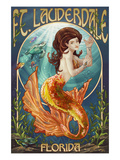 Ft Lauderdale  Florida - Mermaid Scene
