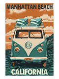 Manhattan Beach  California - VW Van