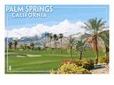 Palm Springs  California - Golf Course Scene
