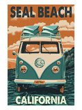 Seal Beach  California - VW Van