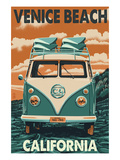 Venice Beach  California - VW Van
