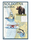 Soldotna  Alaska - Nautical Chart
