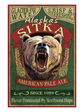 Sitka  Alaska - Grizzly Bear Ale