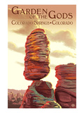 Colorado Springs  Colorado - Garden of the Gods  Balanced Rock