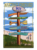 Martha's Vineyard - Destination Sign