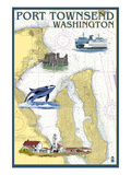 Port Townsend  Washington - Port Townsend Nautical Chart