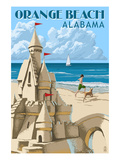 Orange Beach  Alabama - Sandcastle