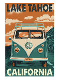 Lake Tahoe  California - VW Van