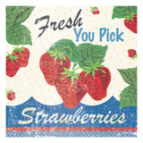 Vintage Fruit Square I