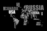 World Text Map