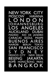 World Cities Bus Roll (Blind)