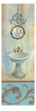 French Bathroom in Blue II