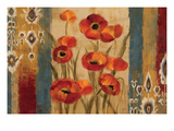 Ikat Floral Tapestry