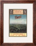 Dayton  Ohio - Wright Brothers Plane  1st Flight Promotional Poster
