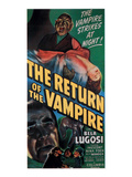 The Return of the Vampire  Bottom Left: Bela Lugosi  1944