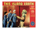 This Island  Earth  From Left: Faith Domergue  Rex Reason  Jeff Morrow  1955