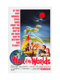 The War of the Worlds  Bottom From Left: Gene Barry  Ann Robinson  1953