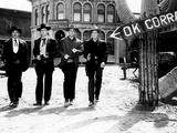 Gunfight at the OK Corral  Kirk Douglas  Burt Lancaster  John Hudson  Deforest Kelley  1957