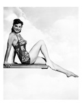 Neptune's Daughter  Esther Williams Posing on a Diving Board  1949
