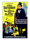 Dr Jekyll And Mr Hyde  Right: John Barrymore (As 'Dr Jekyll And Mr Hyde')  1920