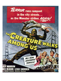 The Creature Walks Among Us  Bottom From Left: Leigh Snowden  Jeff Morrow  Rex Reason  1956
