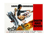 Death Race 2000  From Left: Simone Griffeth  David Carradine  1975