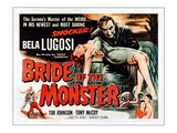 Bride of the Monster  Top: Bela Lugosi  Bottom Left: Tor Johnson  1955