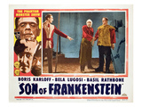 Son of Frankenstein  Basil Rathbone  Bela Lugosi  Boris Karloff  1939