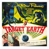 Target Earth  Bottom Left: Kathleen Crowley  Richard Denning  Virginia Grey  1954