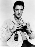 Live a Little  Love a Little  Elvis Presley Poses with His Leica Camera  1968