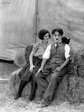The Circus  Merna Kennedy And Charlie Chaplin  1928