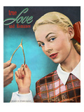 True Love and Romance Vintage Magazine - November 1947 - Kodachrome