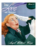 True Love and Romance Vintage Magazine - March 1947 - Angel Without Wings
