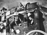 Stagecoach  George Bancroft  John Wayne  Louise Platt  1939  On The Stagecoach