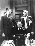 The Front Page  Adolphe Menjou  Pat O'Brien  Maurice Black  1931
