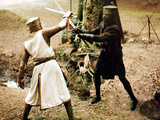 Monty Python And The Holy Grail  Graham Chapman As King Arthur  John Cleese  1975