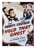 Hold That Ghost  Bud Abbott  Lou Costello  The Andrews Sisters  Ted Lewis  1941
