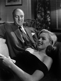 The Asphalt Jungle  Louis Calhern  Marilyn Monroe  1950