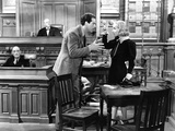 True Confession  Richard Carle  Fred MacMurray  Carole Lombard  1937  Re-Enacting The Crime