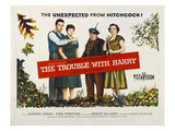 The Trouble With Harry  John Forsythe  Shirley MacLaine  Edmund Gwenn  Mildred Natwick  1955