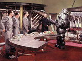 Forbidden Planet  Jack Kelly  Warren Stevens  Leslie Nielsen  Walter Pidgeon  Robby The Robot  1956