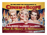How To Marry A Millionaire  Betty Grable  Marilyn Monroe  Lauren Bacall  1953