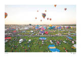 Tilt Shift New Mexico Balloons