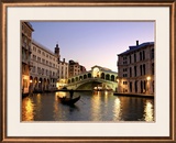 Rialto Bridge  Grand Canal  Venice  Italy