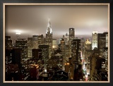 Chrysler Building and Midtown Manhattan Skyline  New York City  USA