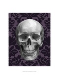 Skull on Damask