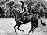 Jacqueline Kennedy  Riding a Horse in Waterford  Ireland  Jun 16  1967