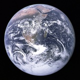 Earth View from Apollo 17 Moon Mission