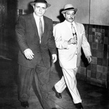 Albert Anastasia (Left) Leaves Federal District Court with His Attorney  Anthony Colendra